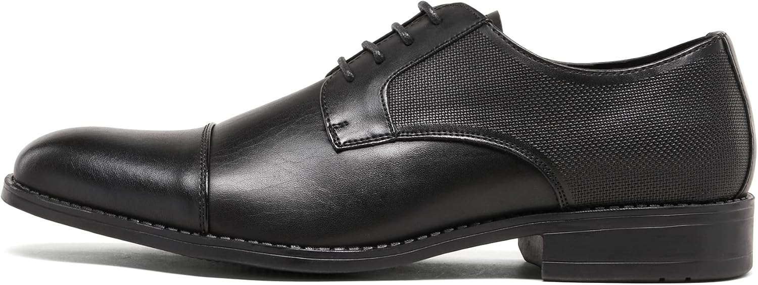 Men’s Classic Oxford Dress Shoes – Formal Business Lace-Up Style - Image 2